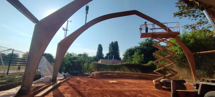 Montaža metalne konstrukcije