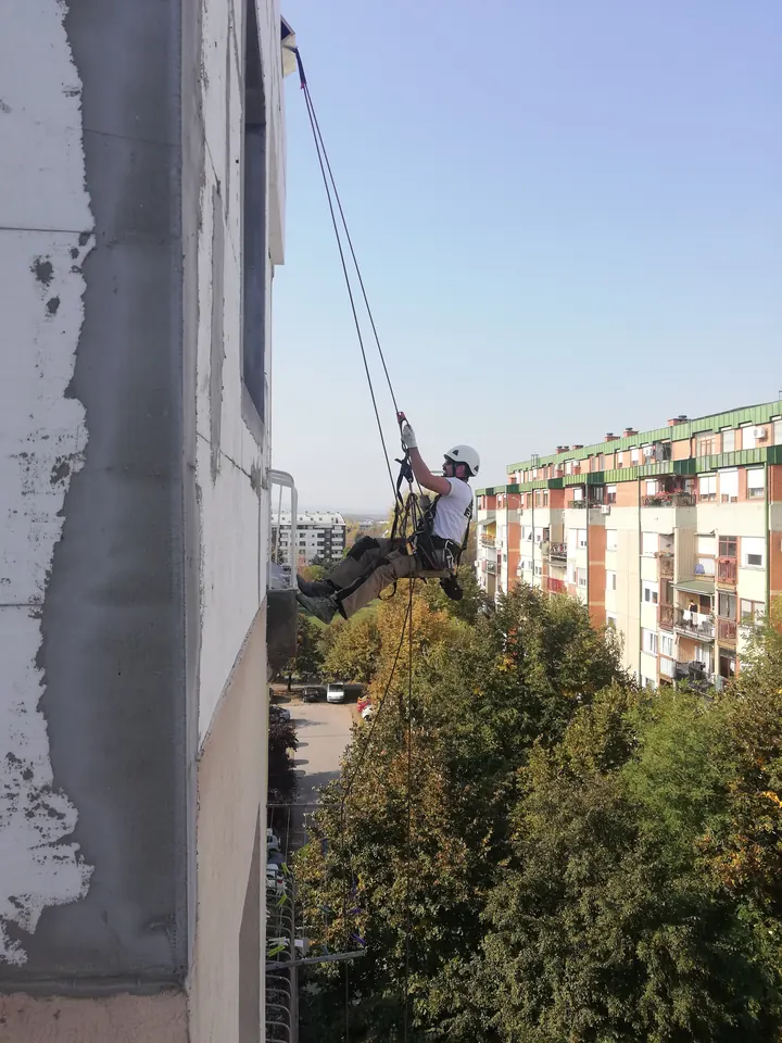 Sanacija spoljnog zida višespratnice